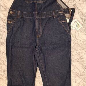 Vans Unisex Deep Blue Denim Overalls